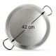 Paellera de acero pulido de 42 cm Vaello