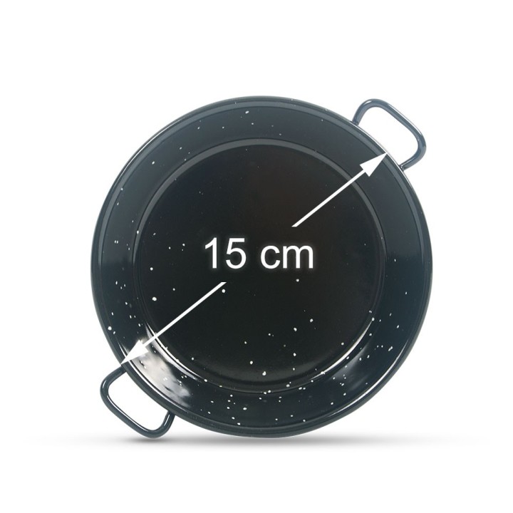 Paellera esmaltada 15cm ø (tapa) | Paelleros Roger