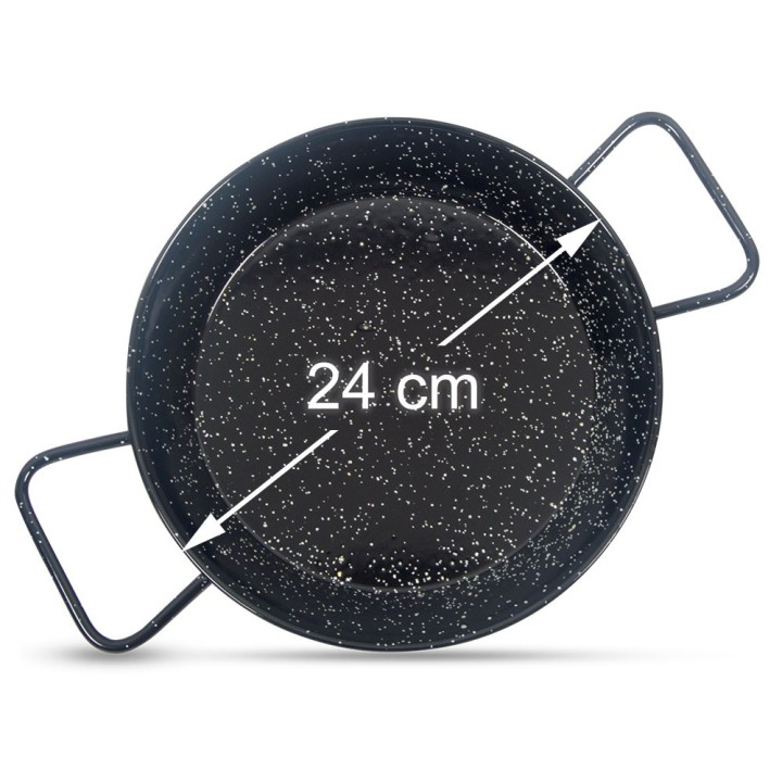 Paellera esmaltada 24cm | Paelleros Roger