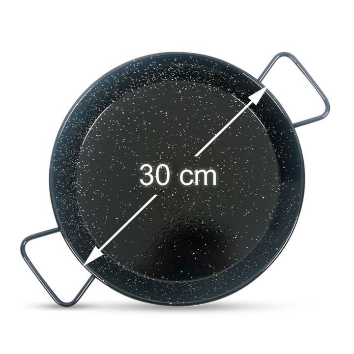 Paellera esmaltada 30cm - 1 ración | Paelleros Roger