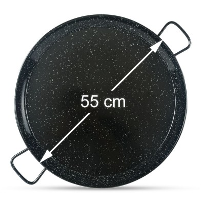 Paellera esmaltada de 55 cm El Cid