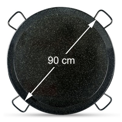 Paellera esmaltada de 90 cm El Cid