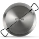 Paellera profesional 65 cm El Cid Pata Negra