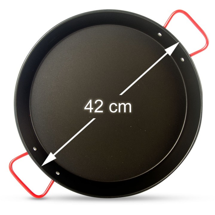 Paella antiadherente de 42cm [3 - 4 personas] | Paelleros Roger