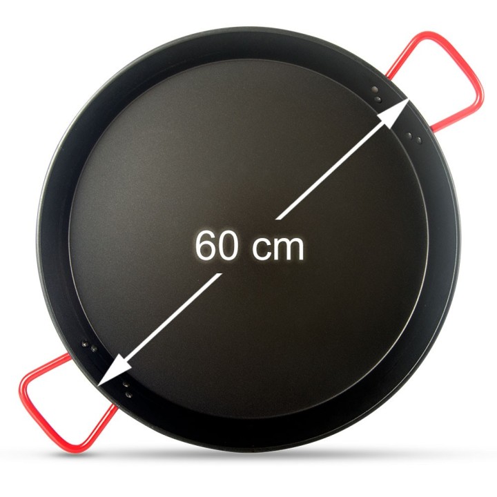 Paella antiadherente de 60cm [9 - 12 personas] | Paelleros Roger