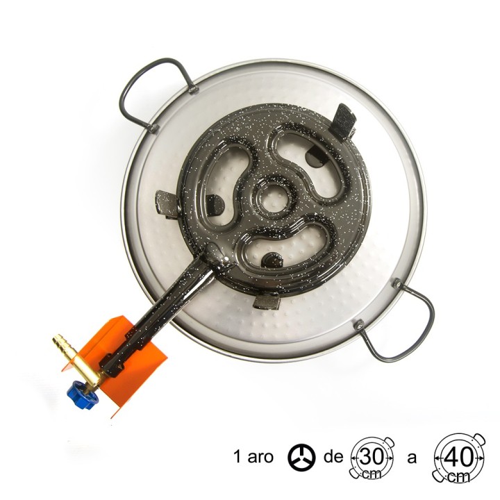 Paellero El Cid L-20 PROF +GAS de 20cm
