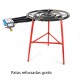 Paellero El Cid L-60 PROF +GAS de 60cm (Incluye patas reforzadas)