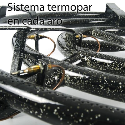 Paellero SEGURCID 90 P butano y propano de 90cm