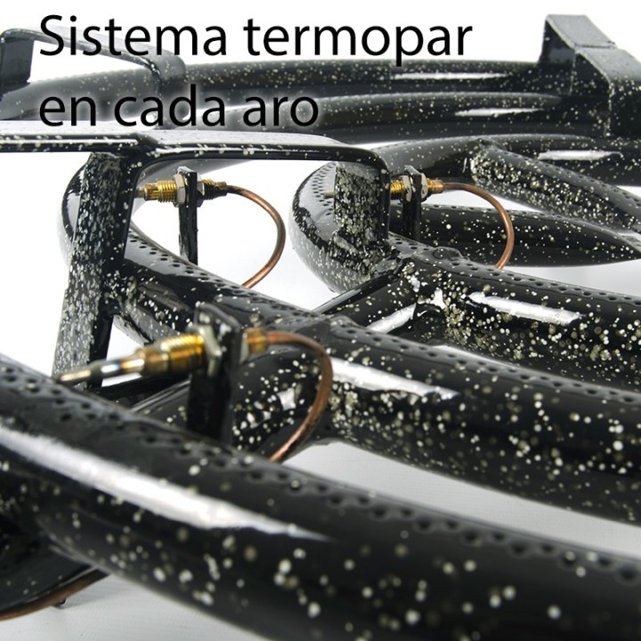Paellero SEGURCID 90 P butano y propano de 90cm | Paelleros Roger