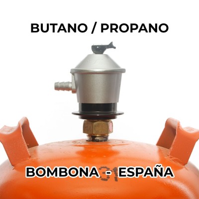 Regulador de gas butano 30 mbar
