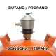 Regulador de gas butano 30 mbar