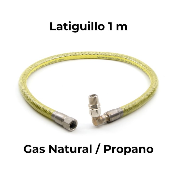 Latiguillo para propano y gas natural