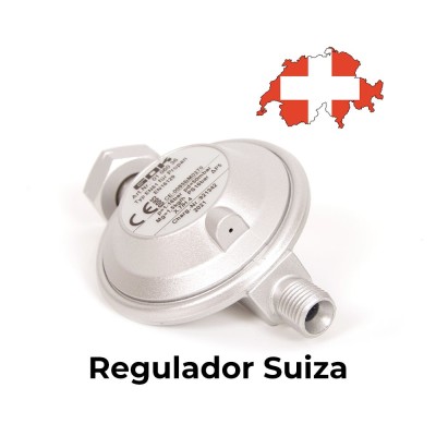 Regulador de gas para Suiza
