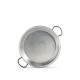 Paella de inducción 30cm de acero pulido Vaello