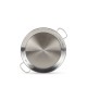 Paellera inducción inoxidable 32 cm Guison