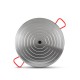Tapadera de Aluminio de 55 cm con Pomo para Paelleras