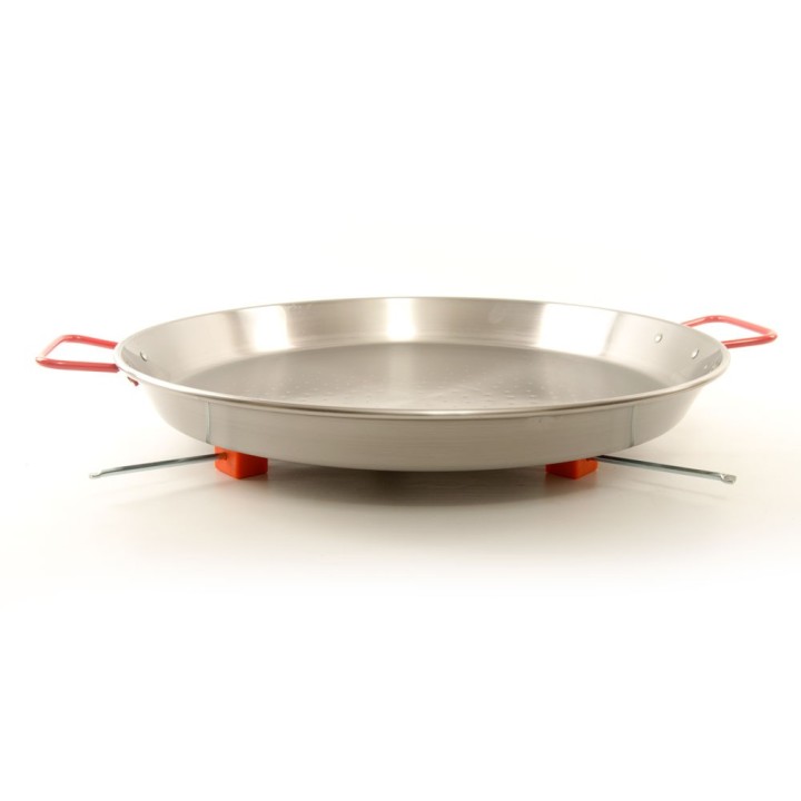 Protege el mantel al servir la paella