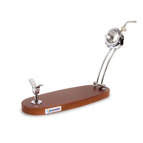 Jamonero Jabugo plegable [Lacado Nogal] Buarfe - Madera de Haya