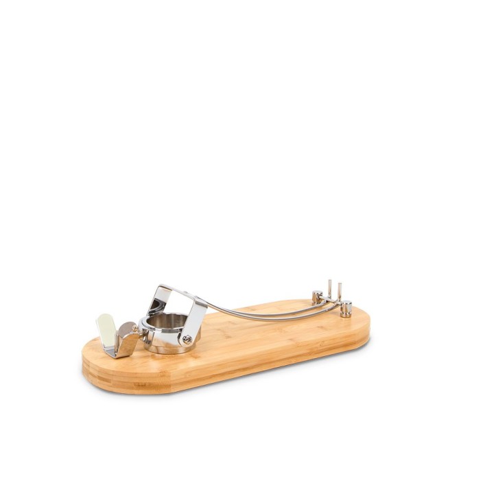 Soporte Jamonero plegable con base de bambu | Paelleros Roger