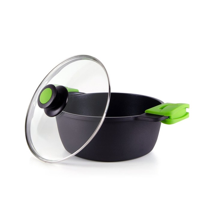 Cacerola alta 24cm de aluminio fundido 5,5mm | Paelleros Roger