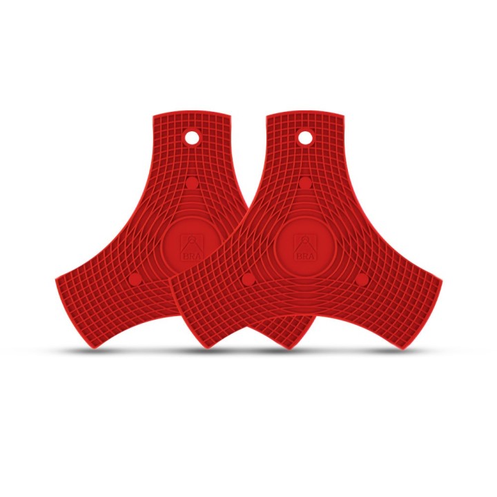 2 Bra Safe salvamanteles rojo