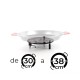 Difusor paellero MA-BEL 23 cm APTO para cocinas de gas con termopar