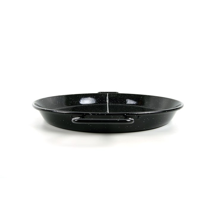 Paellera multigusto El Cid de 38cm de 2 divisiones | Paelleros Roger