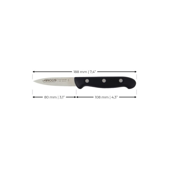 Cuchillo Arcos Mondador de 80mm  | Paelleros Roger