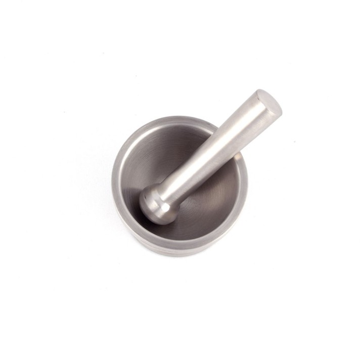 Mortero acero inoxidable 9,8x8,2cm Quttin | Paelleros Roger