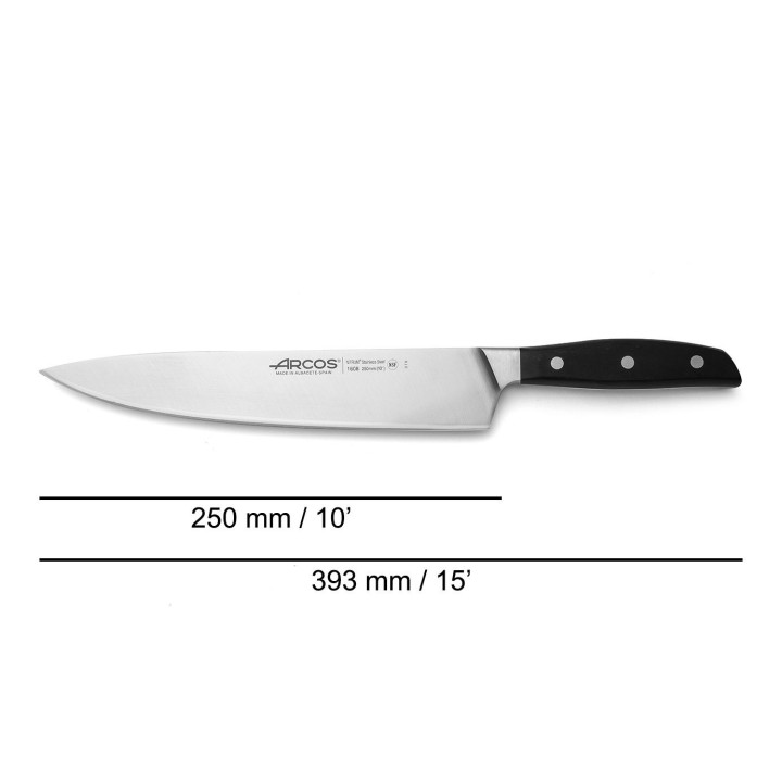 Cuchillo Cocinero Arcos (250mm)  | Paelleros Roger