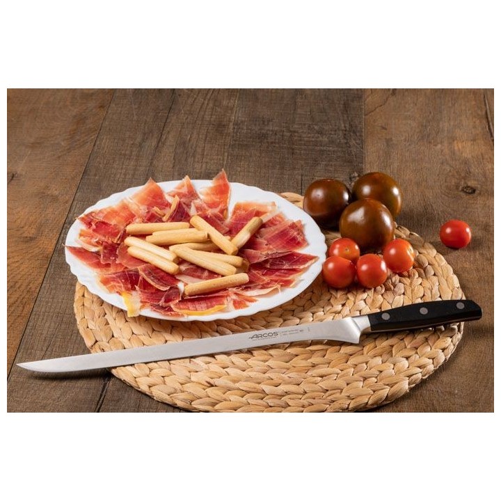 Pack deshuesador y jamonero + chaira y pinzas para jamón -  Serie Manhattan