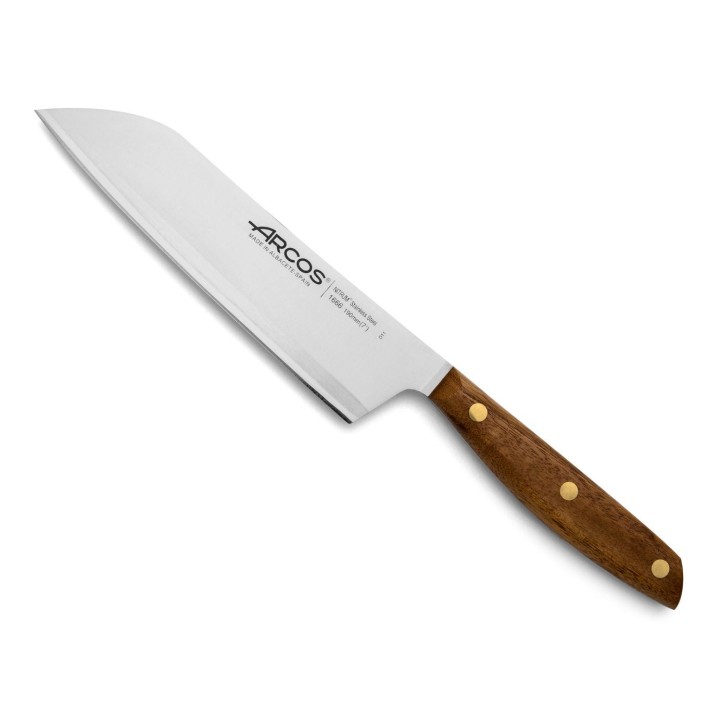 Cuchillo Santoku Arcos (190mm) Serie Nordika 166600 | Paelleros Roger