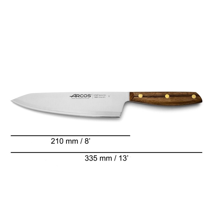Juego de cuchillos cocina Arcos Nordika 167100 | Paelleros Roger