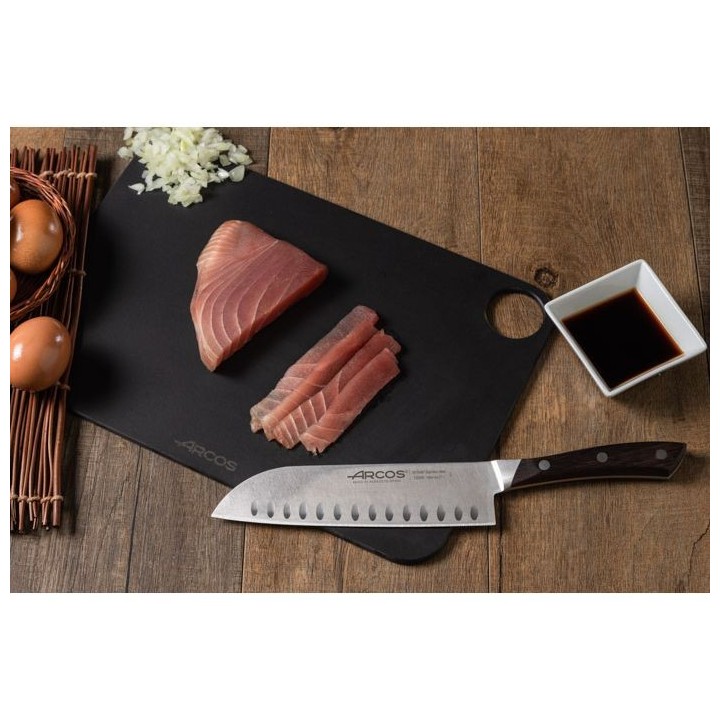 Arcos Natura - Cuchillo Santoku (180mm) 155810 | Paelleros Roger