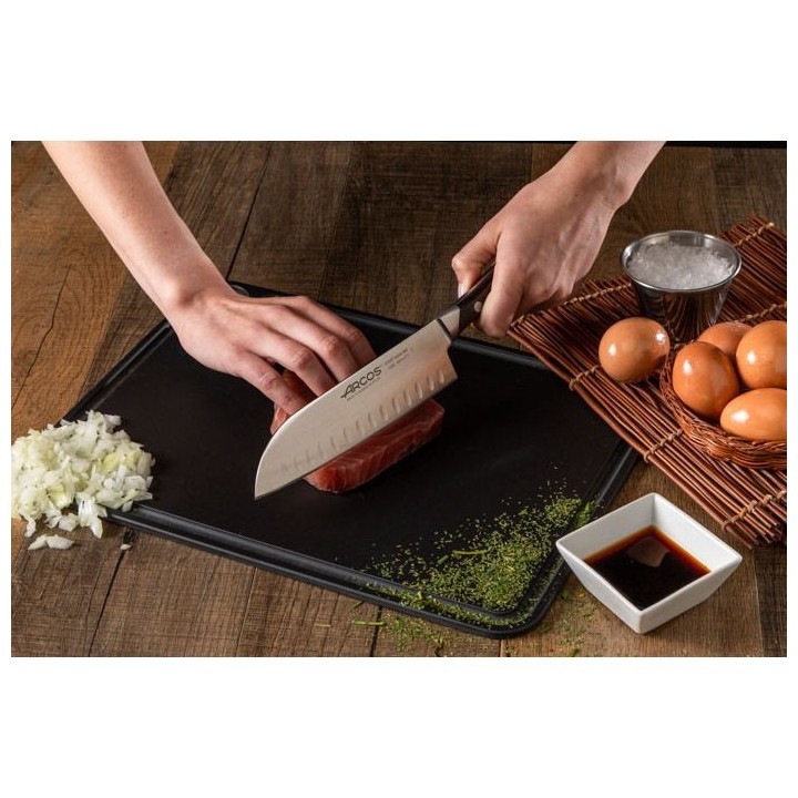 Arcos Natura - Cuchillo Santoku (180mm) 155810 | Paelleros Roger