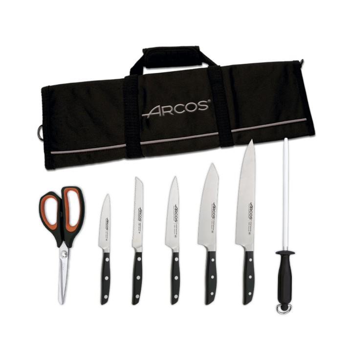 Set cuchillos profesional Manhattan + bolsa 8 pzas Gratis