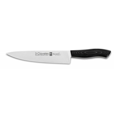 Cuchillo Cocinero 20cm 3 Claveles Rioja 01420