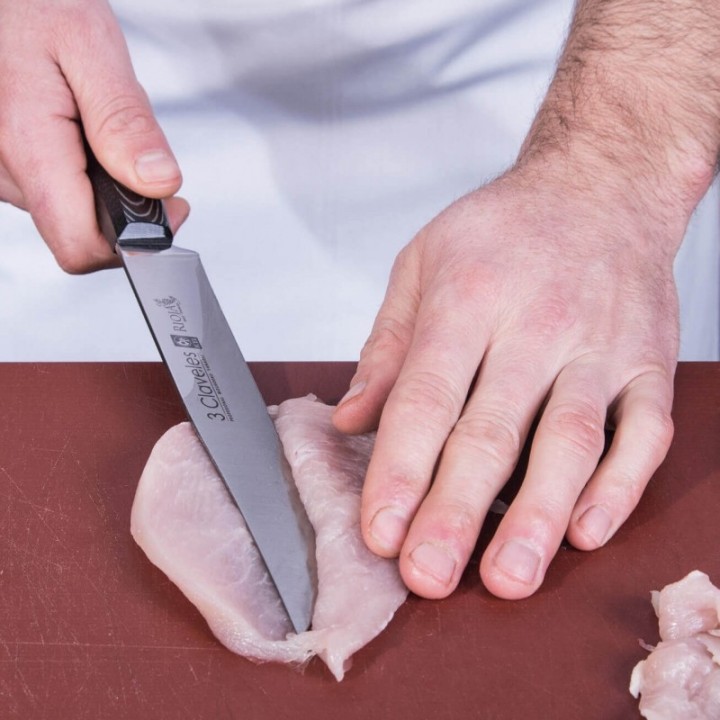 Cuchillo Cocinero 20cm 3 Claveles | Paelleros Roger