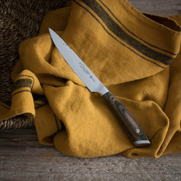 Cuchillo Cocina 12.5cm 3 Claveles Sakura | Paelleros Roger