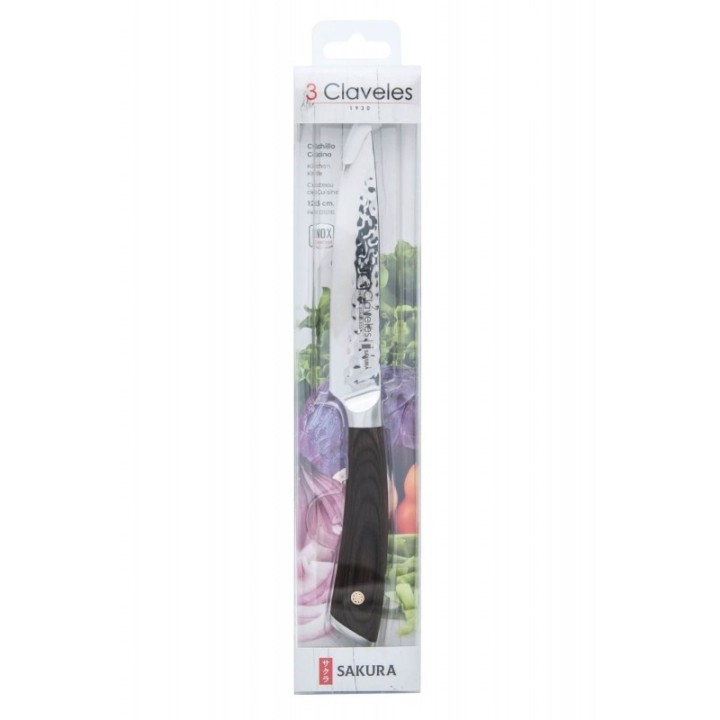 Cuchillo Cocina 12.5cm 3 Claveles Sakura | Paelleros Roger
