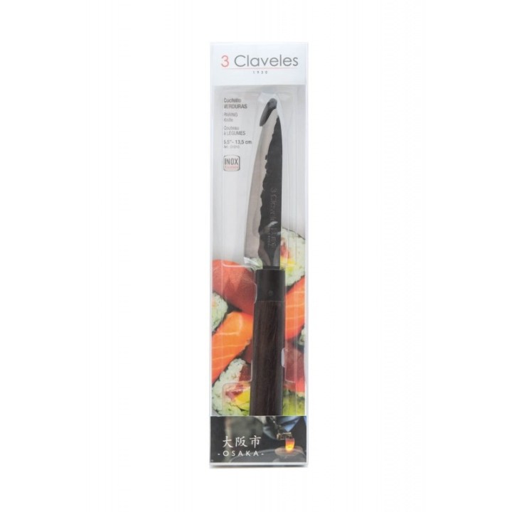 Cuchillo Verduras 13.5cm 3 Claveles Osaka | Paelleros Roger