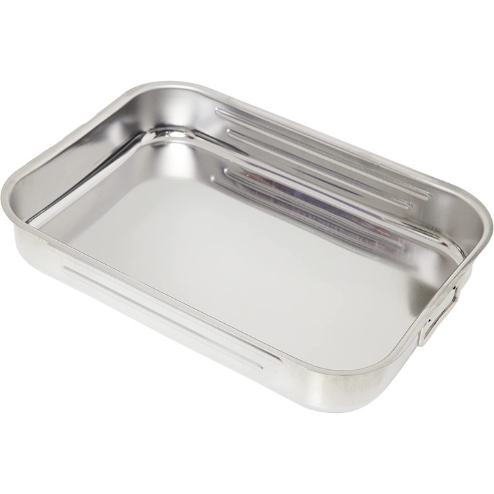 Rustidera Lacor 40 cm acero inoxidable | Paelleros Roger