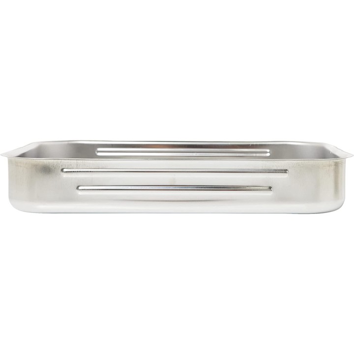 Rustidera Lacor 40 cm acero inoxidable | Paelleros Roger
