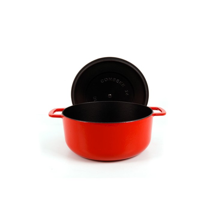 Cacerola alta 24cm roja Combekk Sous-Chef | Paelleros Roger