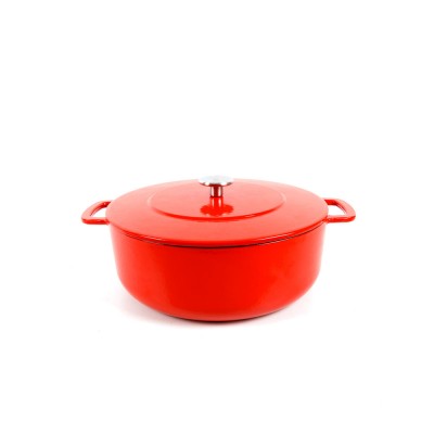 Cacerola alta 28cm roja Combekk Sous-Chef