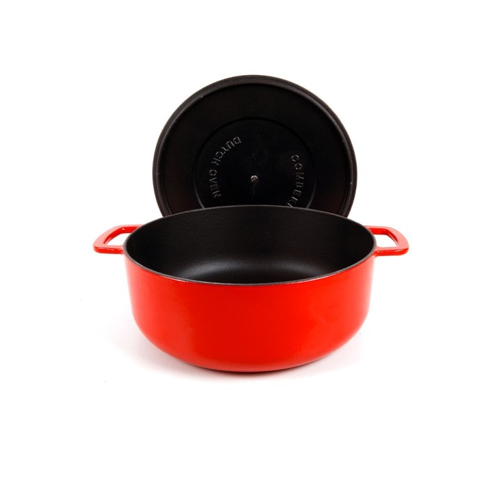 Cacerola alta 28cm roja Combekk Sous-Chef | Paelleros Roger