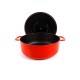 Cacerola alta 28cm roja Combekk Sous-Chef