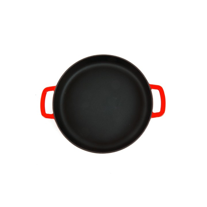 Cacerola baja 28cm roja Combekk Sous-Chef | Paelleros Roger