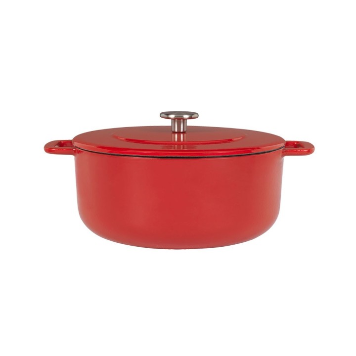 Cacerola alta 24cm roja Combekk Sous-Chef | Paelleros Roger