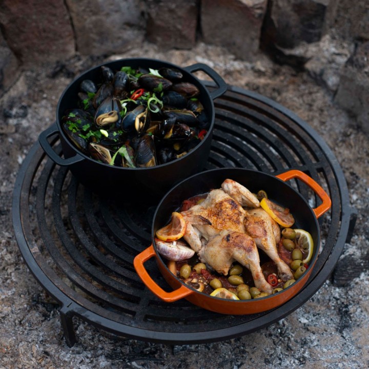 Cacerola alta 24cm negra Combekk Sous-Chef | Paelleros Roger